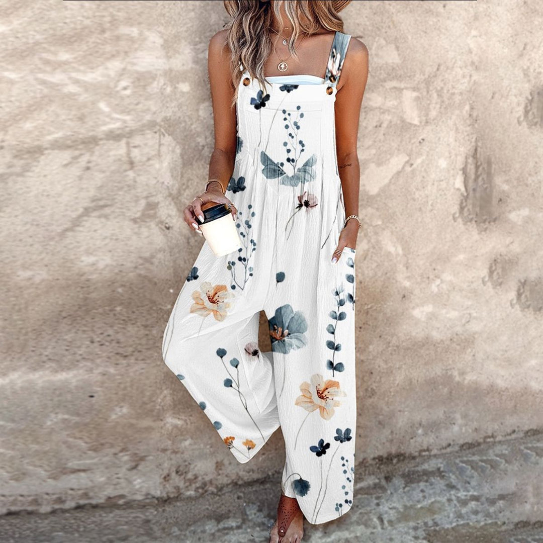 Behagelig Trykt Jumpsuit