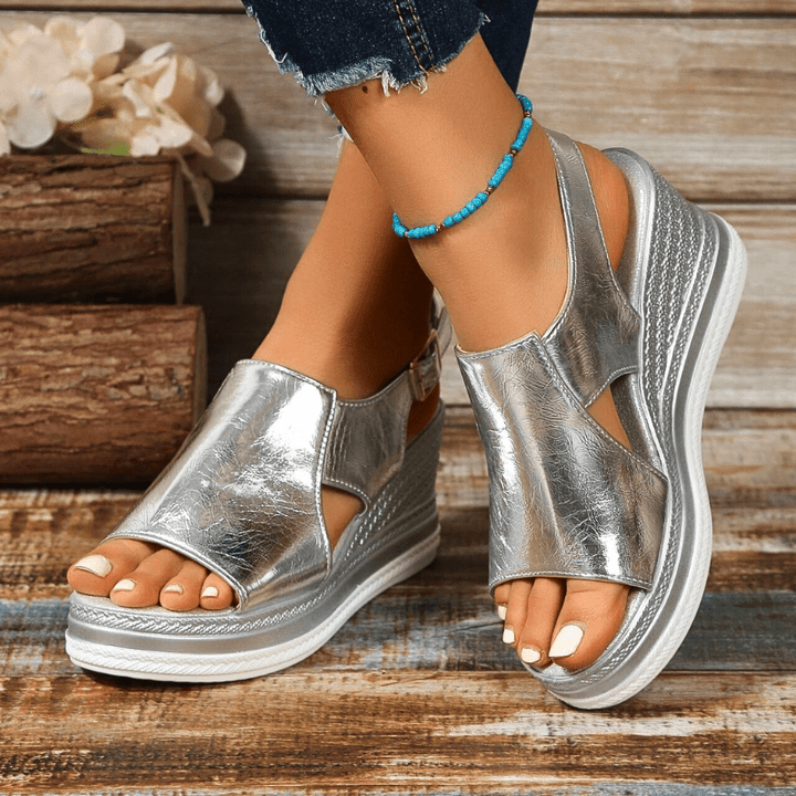 Baylie - Stilfulde Metal Sandaler
