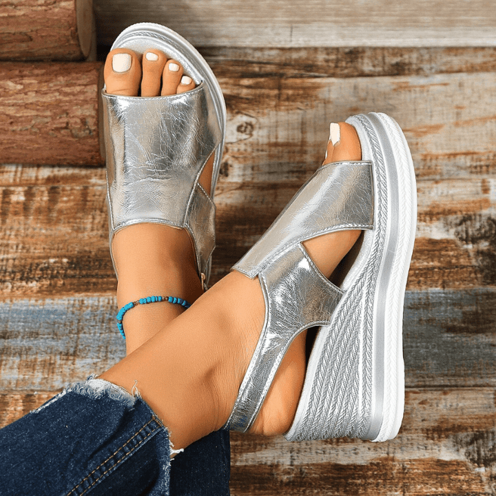 Baylie - Stilfulde Metal Sandaler