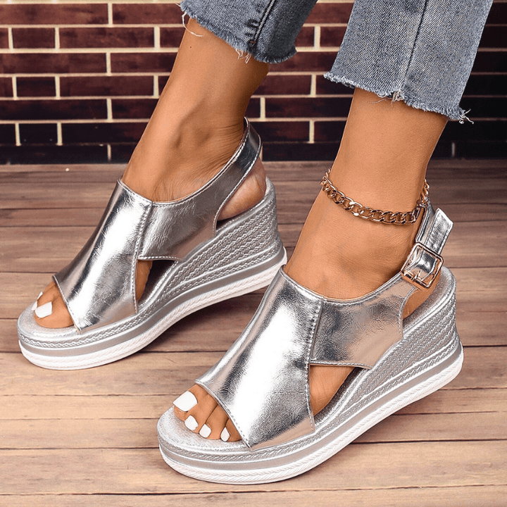 Baylie - Stilfulde Metal Sandaler