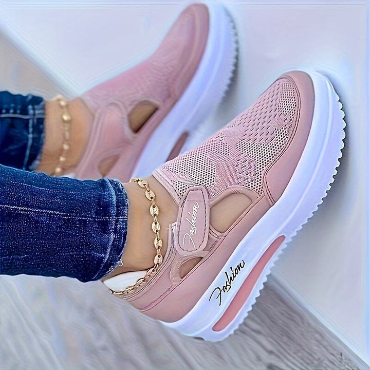 Åndbare Slip-On Sneakers med Stabil Komfort
