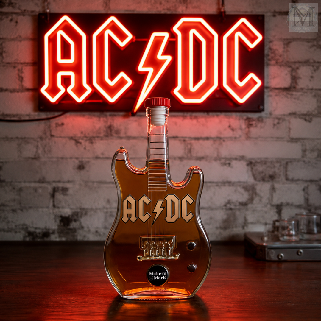 Karafka til whisky - AC/DC Udgave