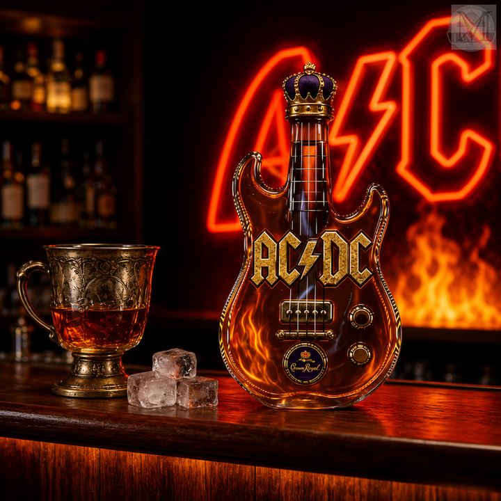 Karafka til whisky - AC/DC Udgave