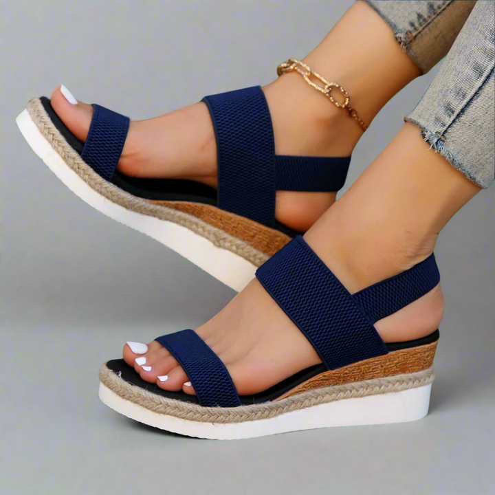 Eden - Polstrede Platform Sandaler