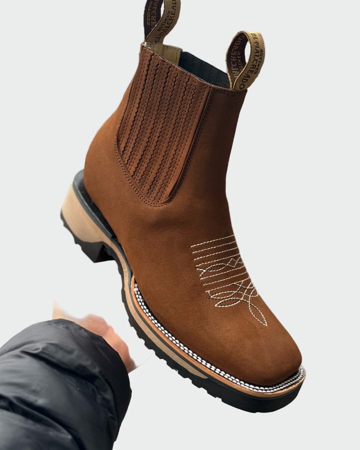 Ewa - Læder-Cowboystøvler