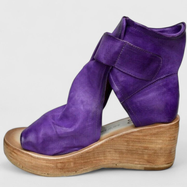 Karline - Klassiske Wedge Sandaler