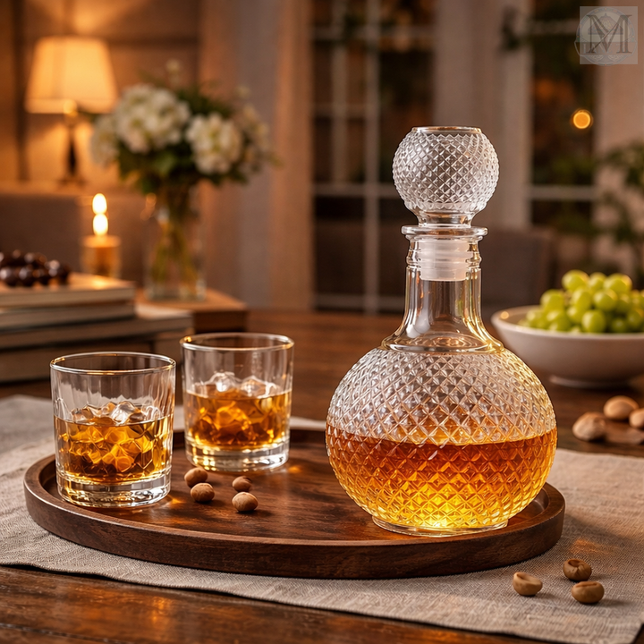 Whisky karaffel - Diamantudgave