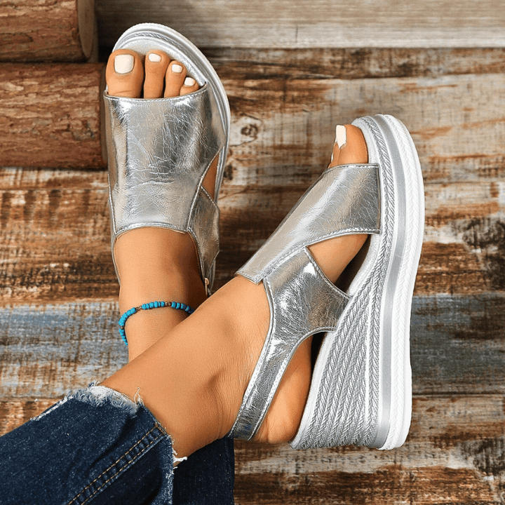 Baylie - Stilfulde Metal Sandaler