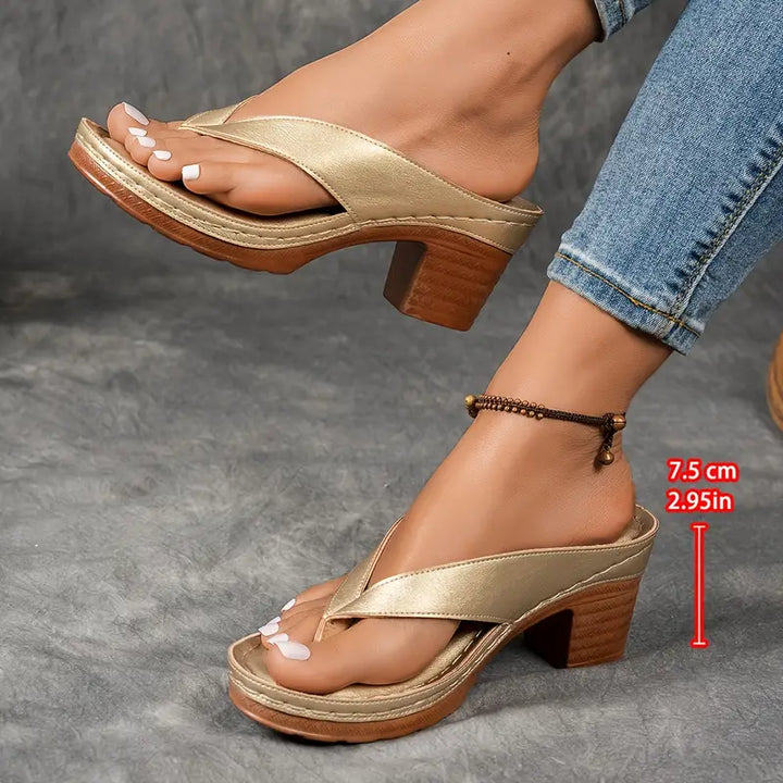 Leona - Elegant Støttende Sandaler