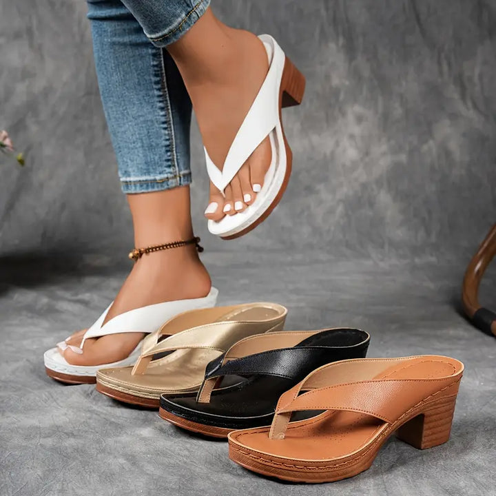 Leona - Elegant Støttende Sandaler
