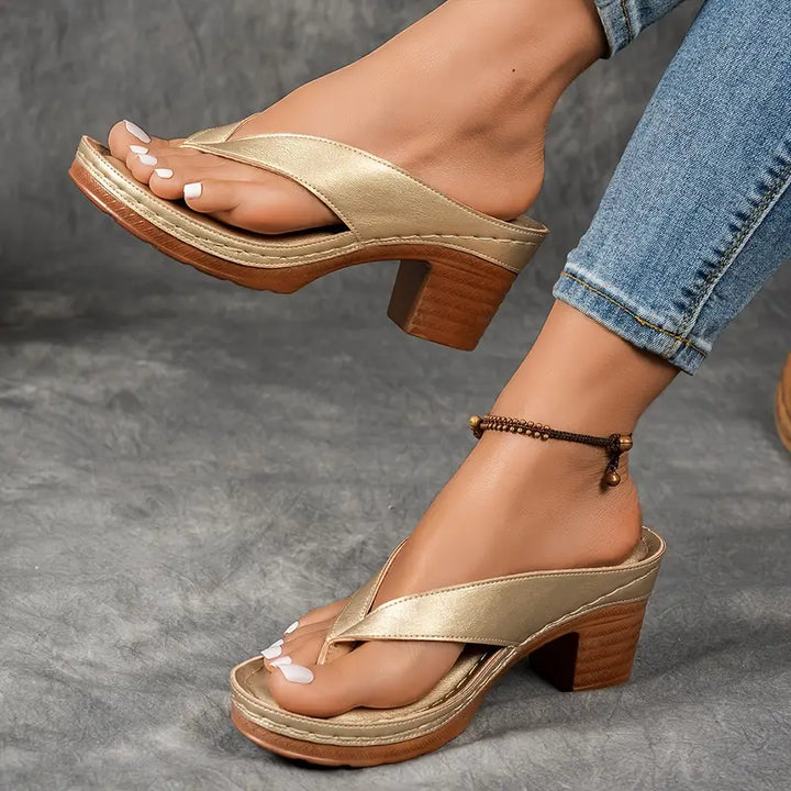 Leona - Elegant Støttende Sandaler