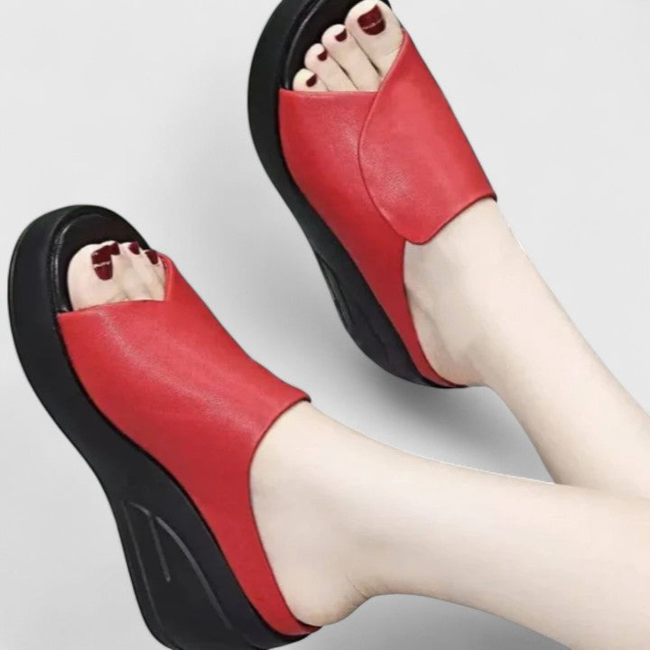 Kora - Wedge Heel Fodvenlige Sandaler