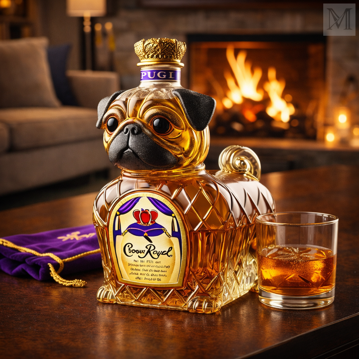Karafka til whisky - Edition French Bulldog