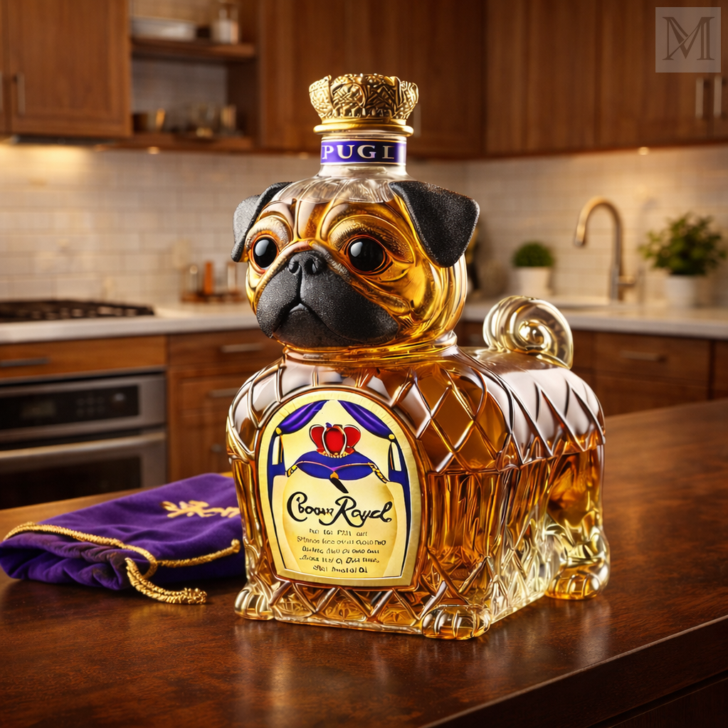 Karafka til whisky - Edition French Bulldog