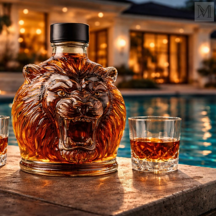 Karafka til whisky - Løveudgave