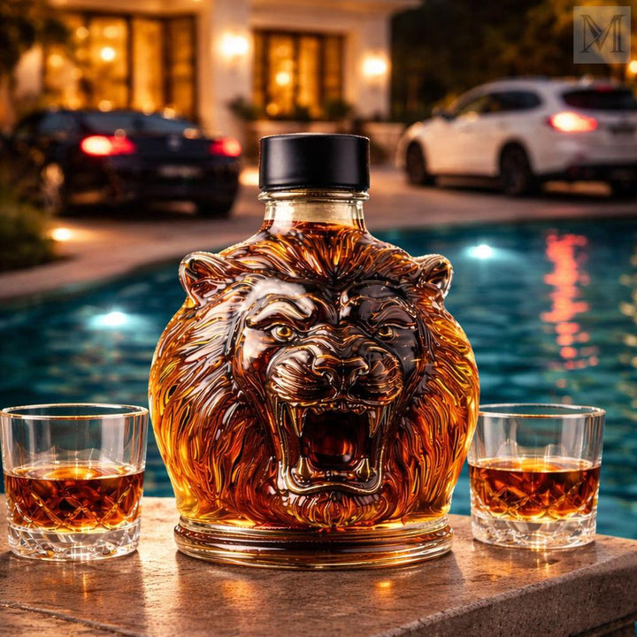 Karafka til whisky - Løveudgave