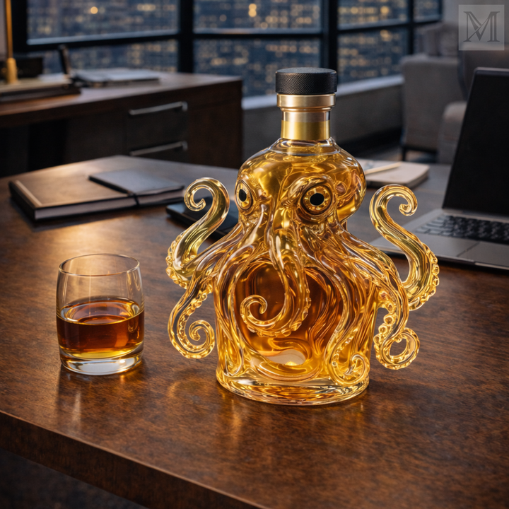 Karafka til whisky - Octopus Edition
