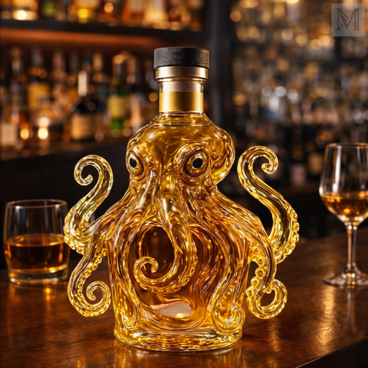 Karafka til whisky - Octopus Edition