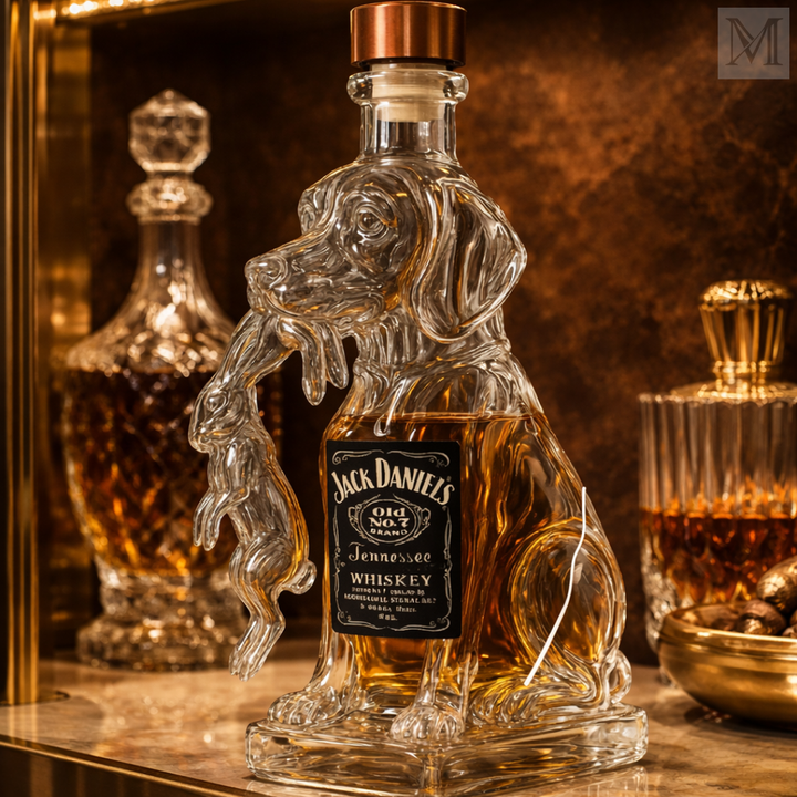 Karafka til whisky - Hundeudgave
