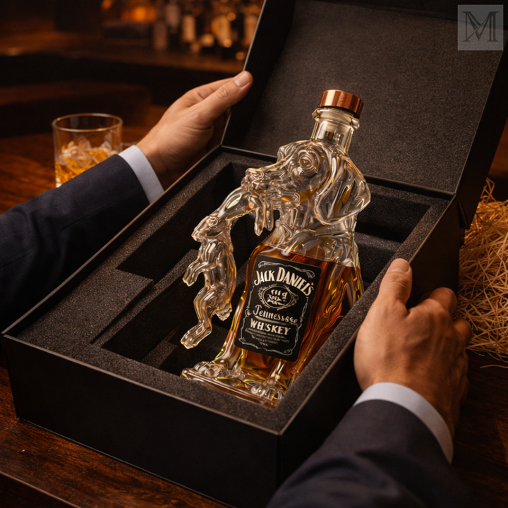 Karafka til whisky - Hundeudgave