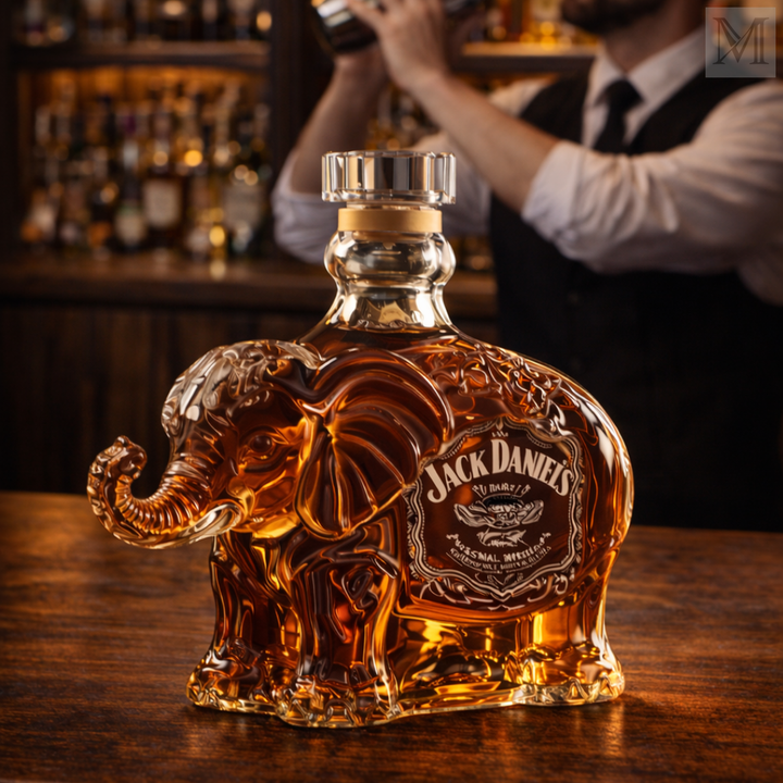 Karafka til whisky - Elefantudgave