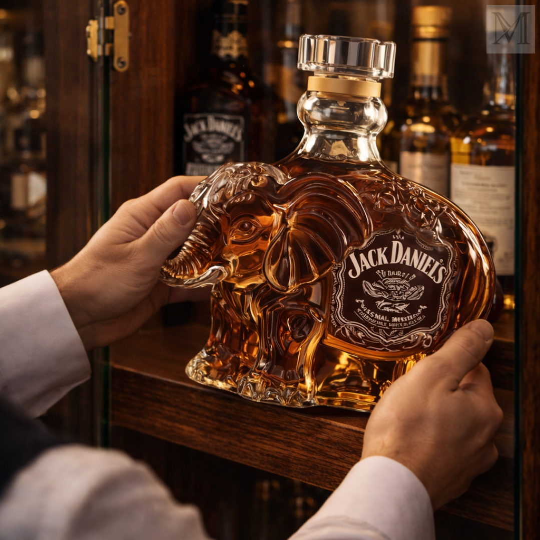 Karafka til whisky - Elefantudgave