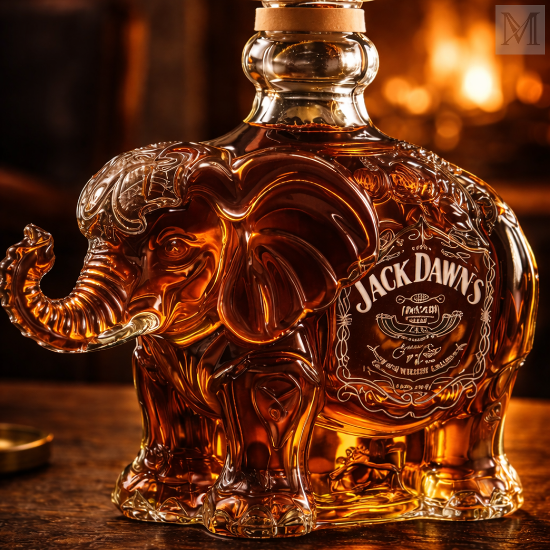 Karafka til whisky - Elefantudgave