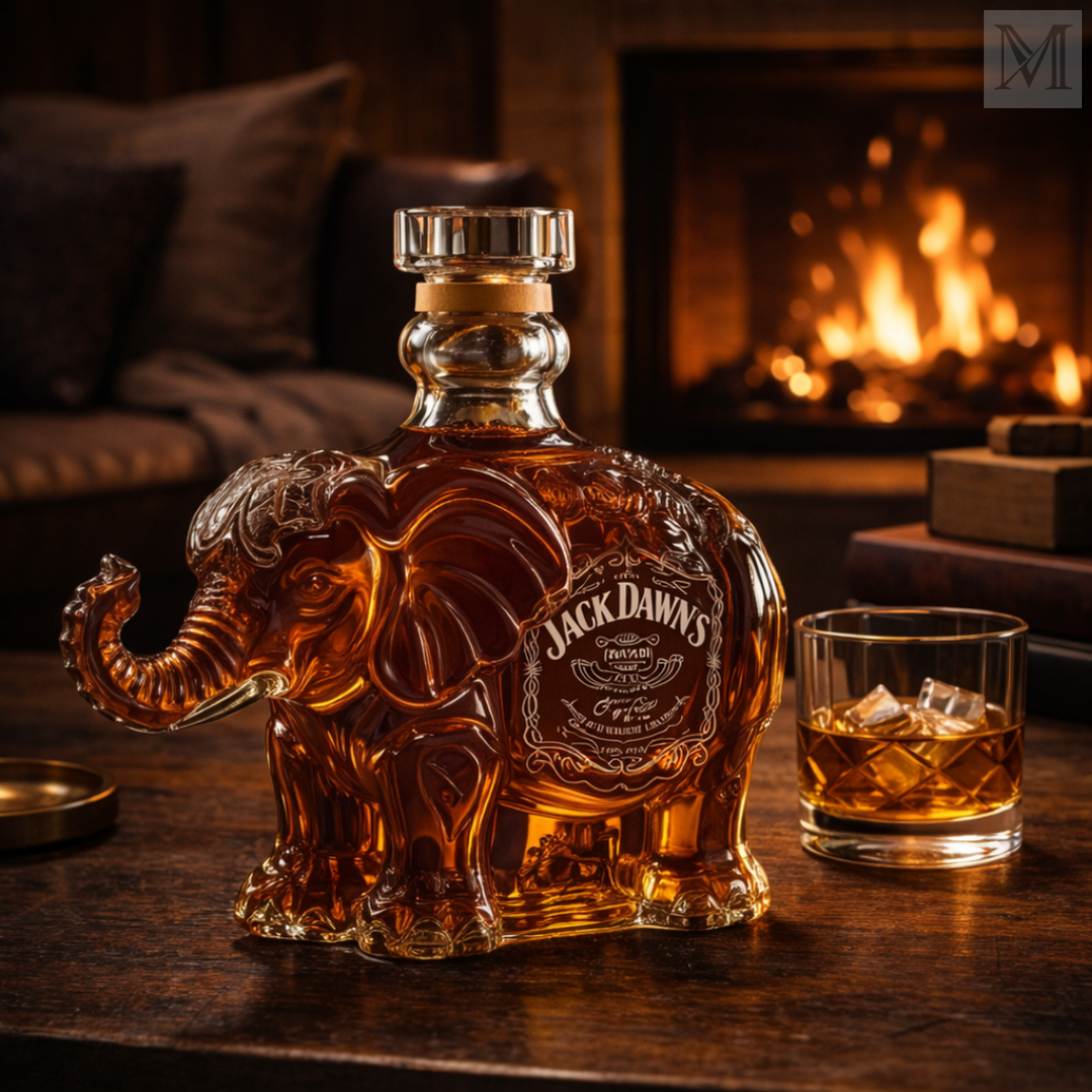 Karafka til whisky - Elefantudgave