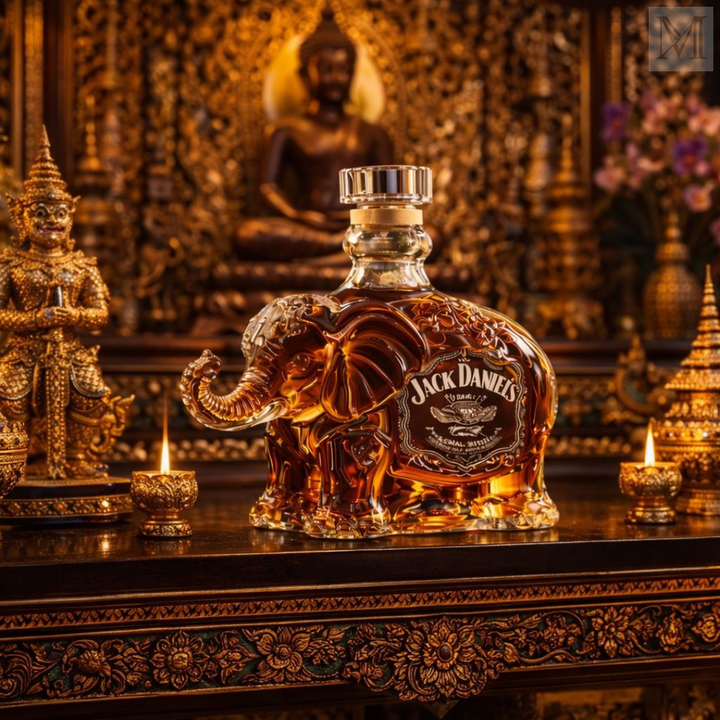 Karafka til whisky - Elefantudgave
