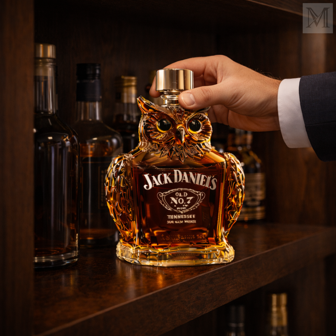 Karafka til whisky - Udgave Ugle