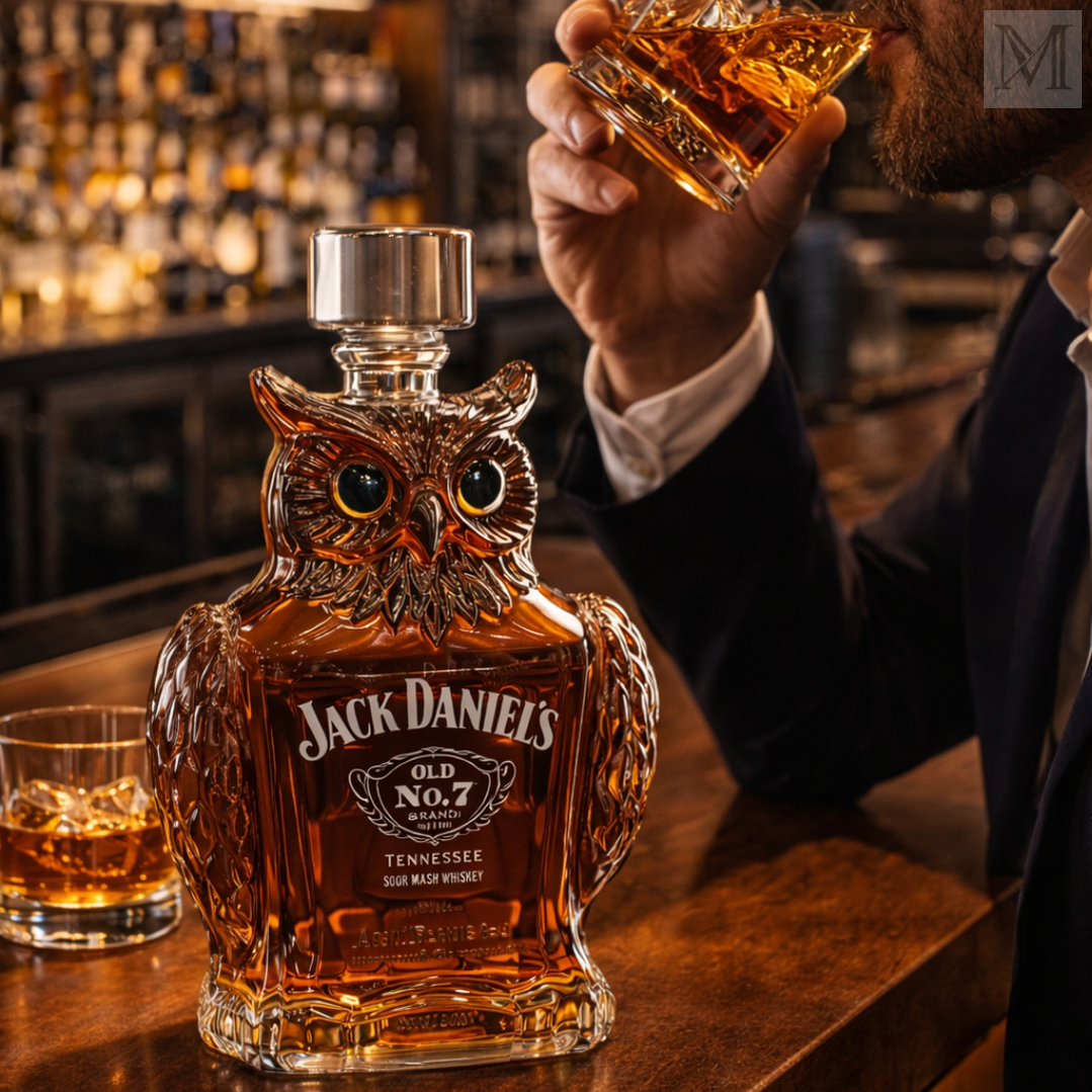 Karafka til whisky - Udgave Ugle