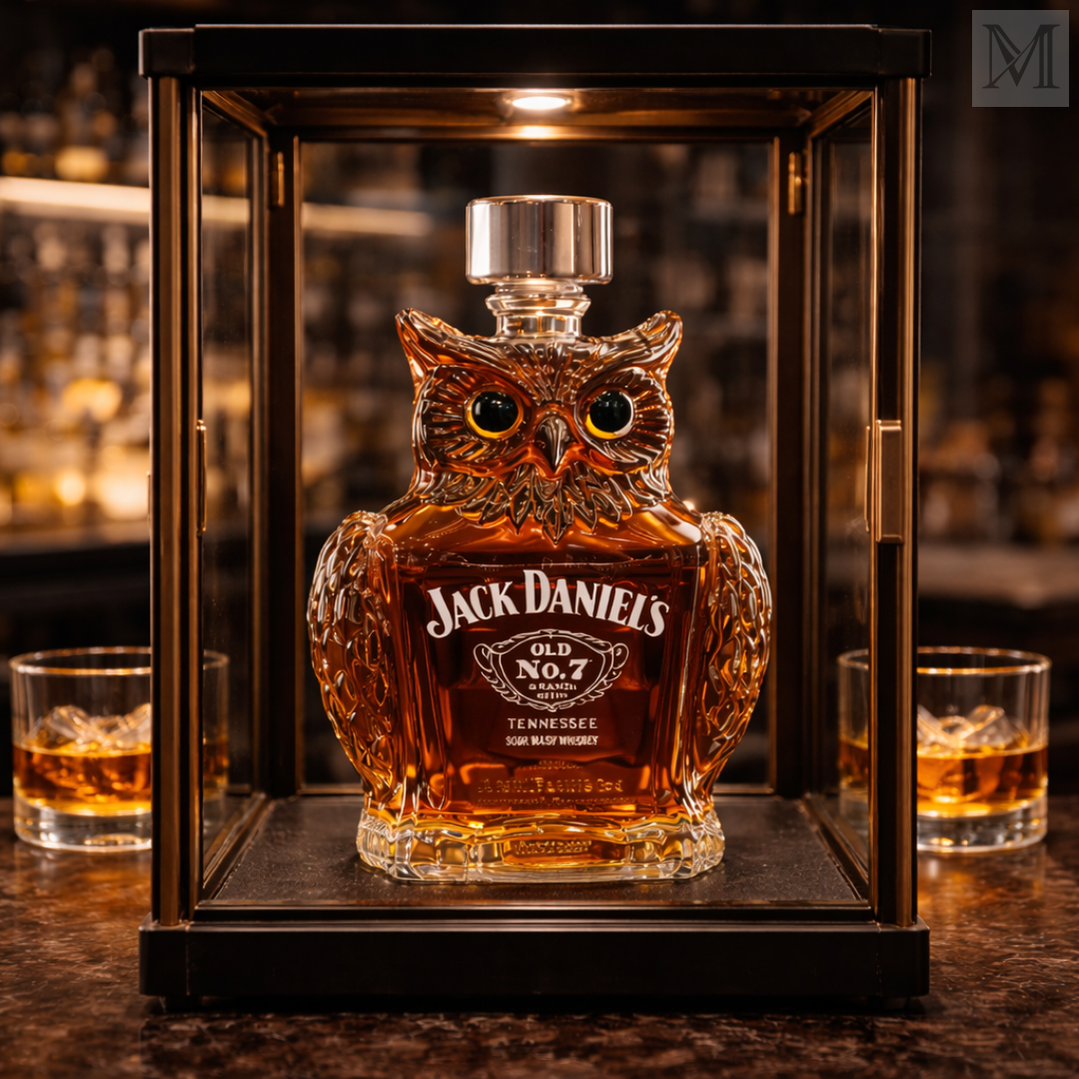 Karafka til whisky - Udgave Ugle