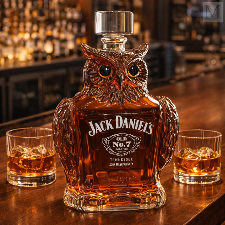 Karafka til whisky - Udgave Ugle
