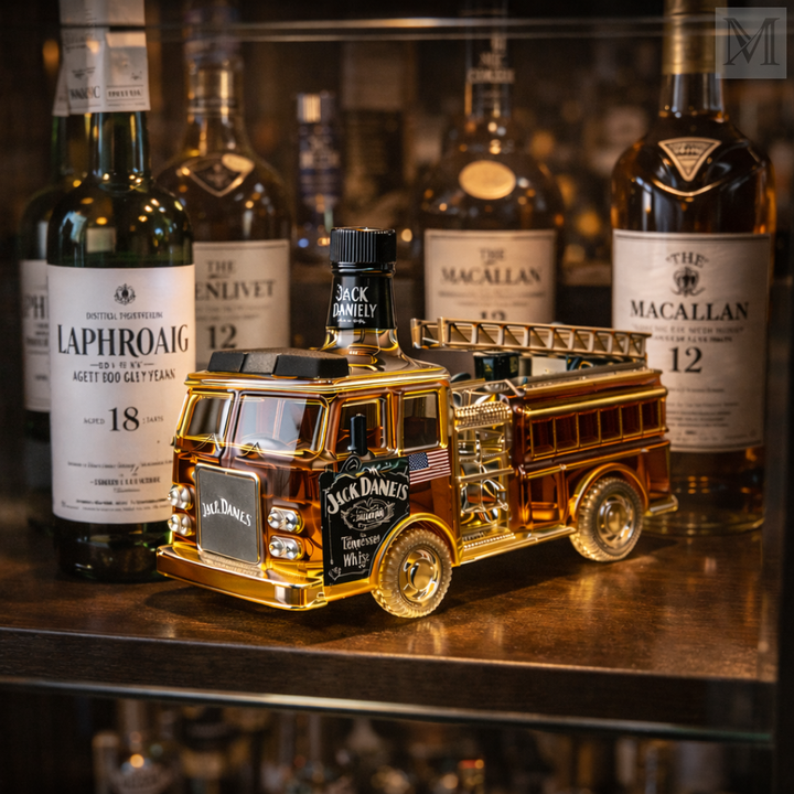Karafka til whisky - Brandmænds Udgave