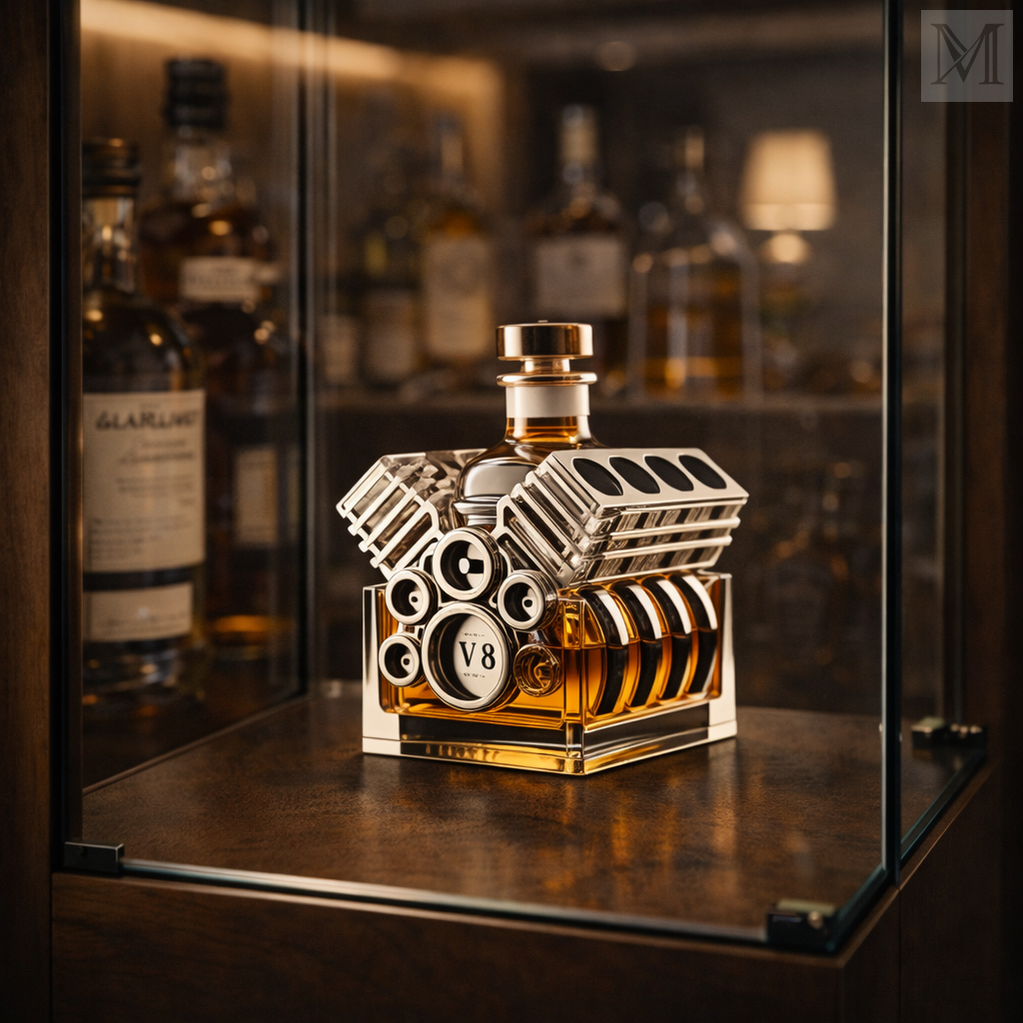 Karafka til whisky - Udgave V8