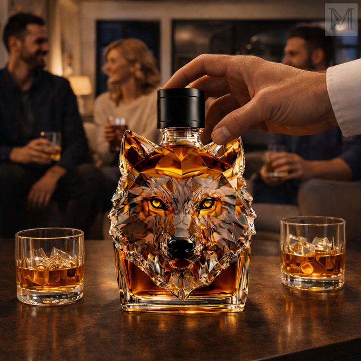 Karafka til whisky - Udgave Ulv