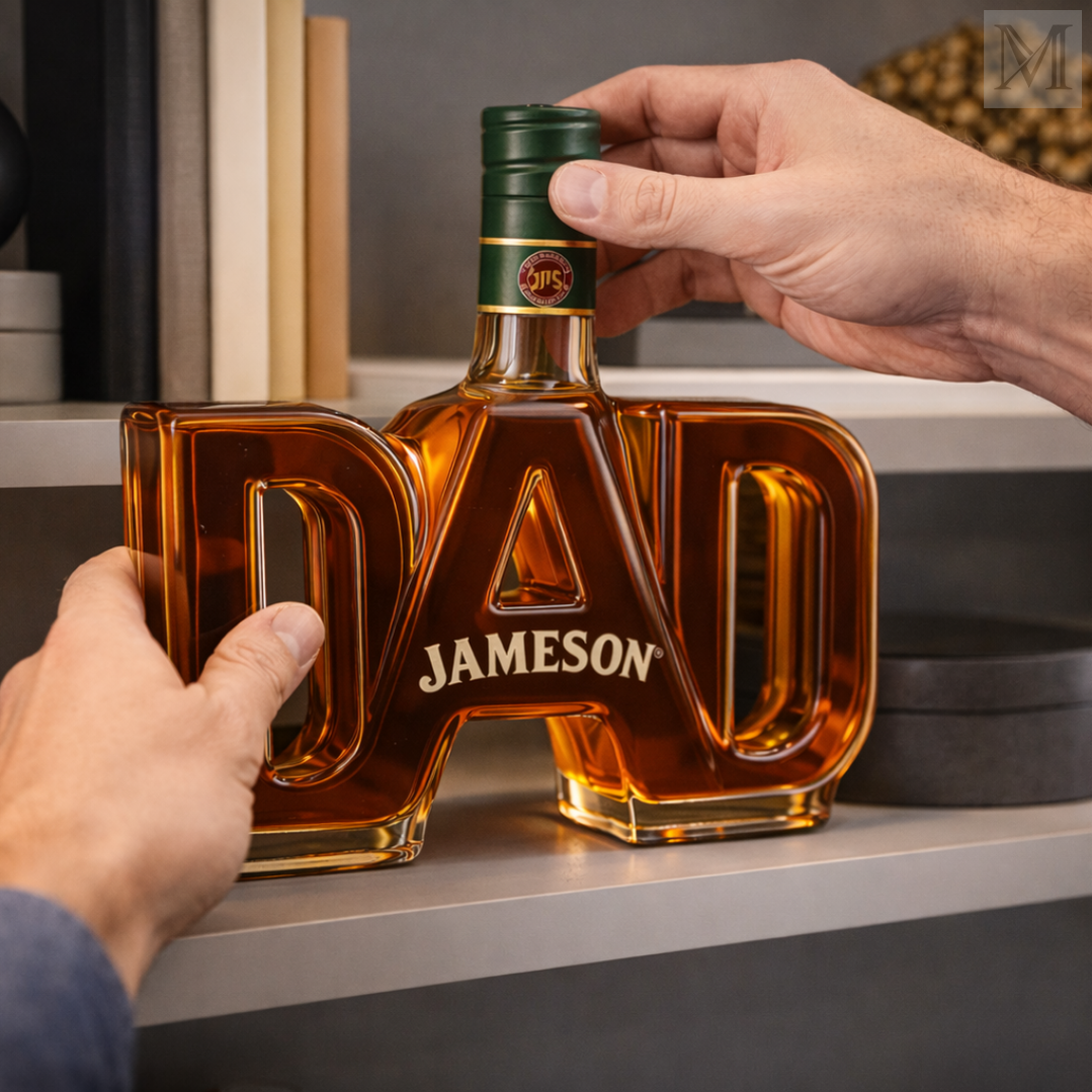Karafka til whisky - Udgave til Far