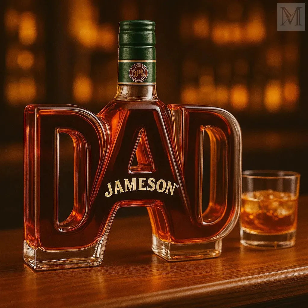 Karafka til whisky - Udgave til Far