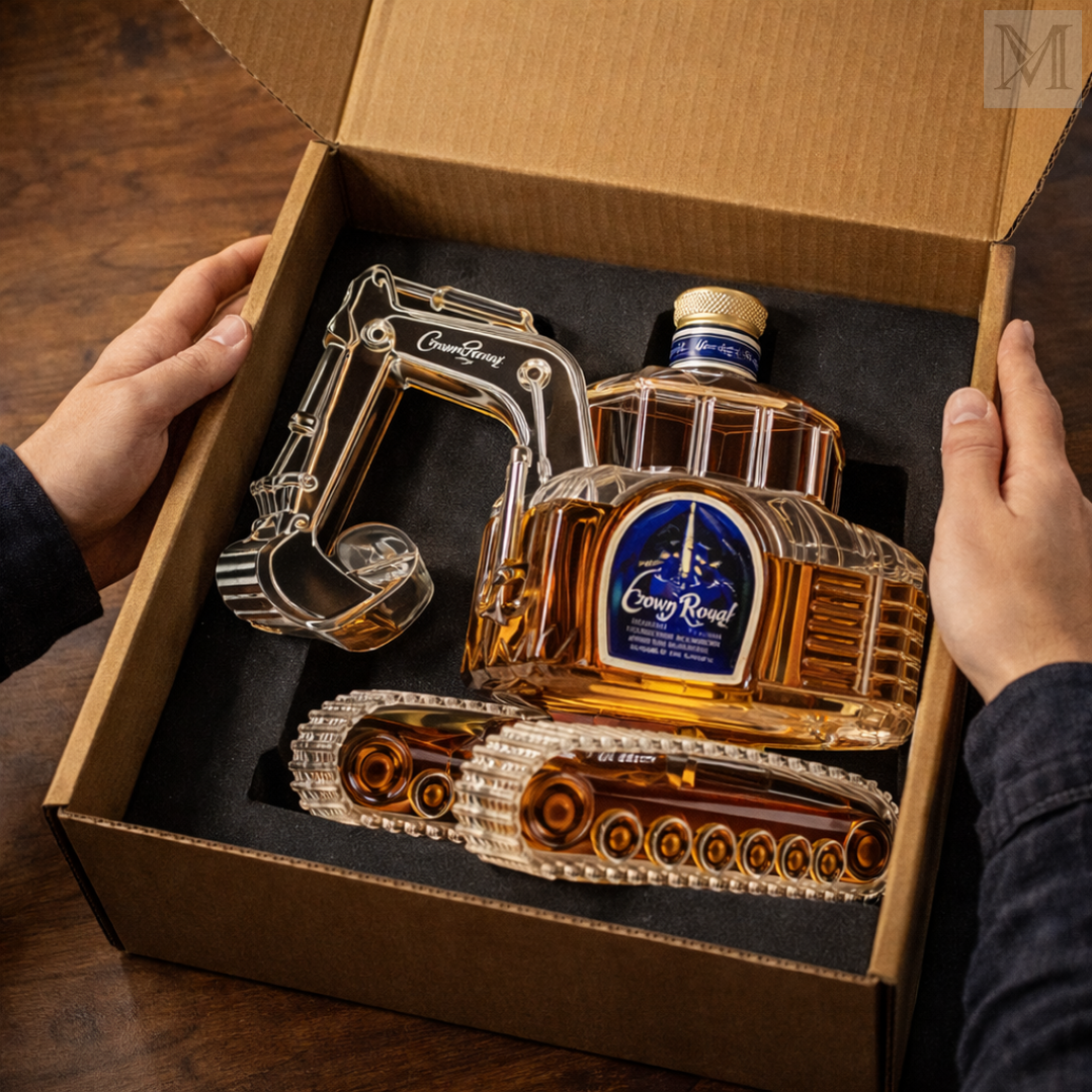 Karafka til whisky - Udgave Gravemaskine