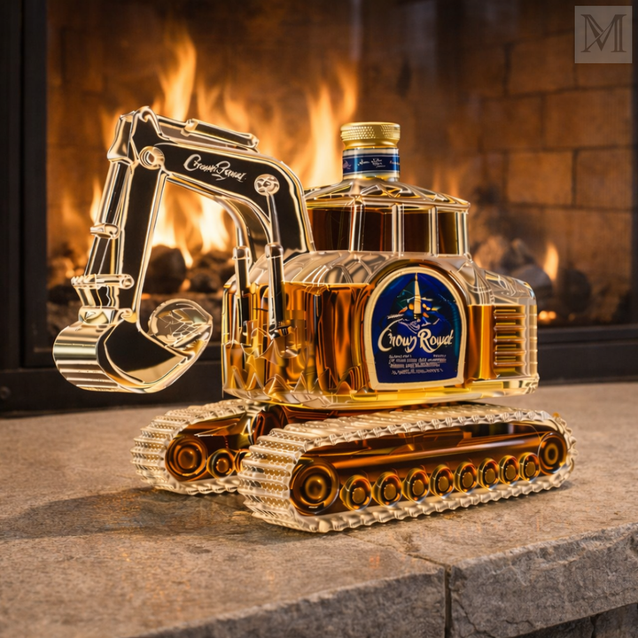 Karafka til whisky - Udgave Gravemaskine