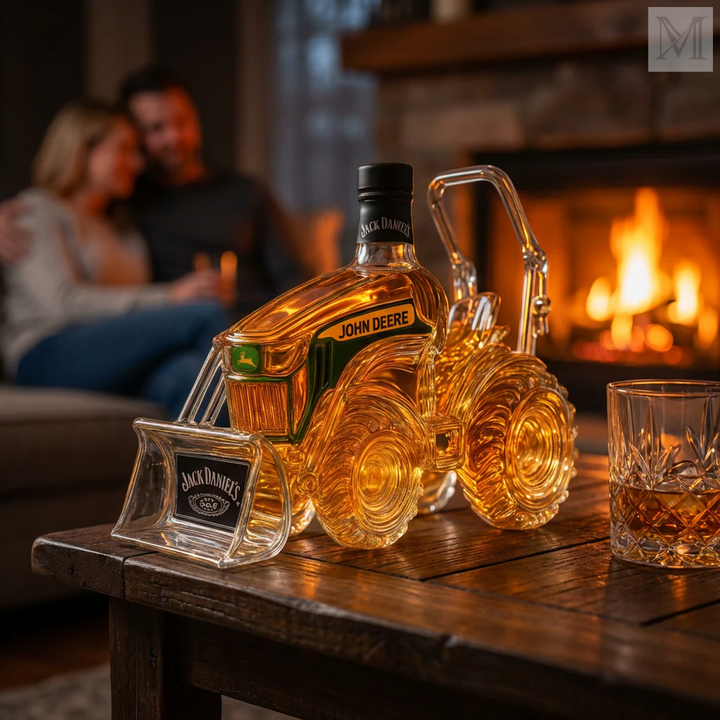 Karafka til whisky - Traktorudgave