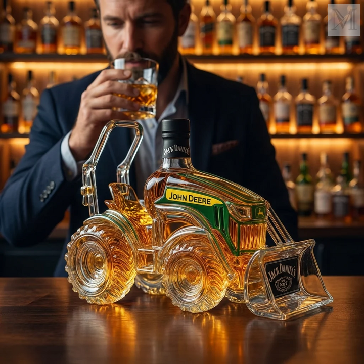 Karafka til whisky - Traktorudgave