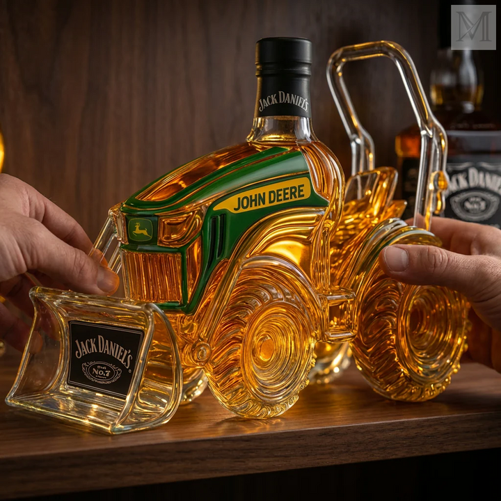 Karafka til whisky - Traktorudgave