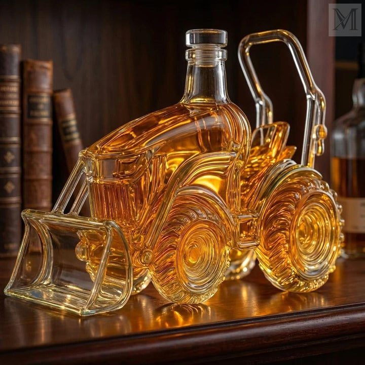 Karafka til whisky - Traktorudgave