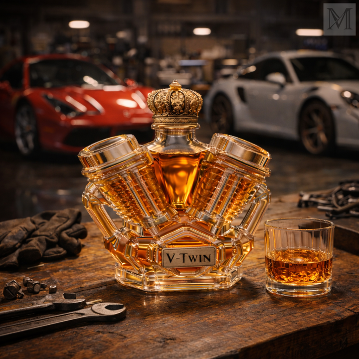 Karafka til whisky - Udgave V8
