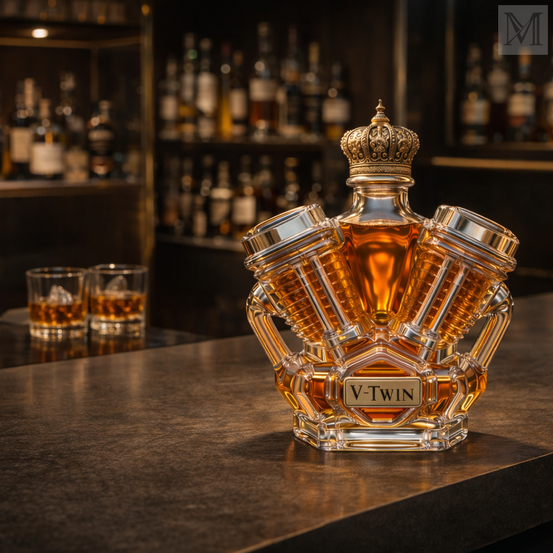 Karafka til whisky - Udgave V8