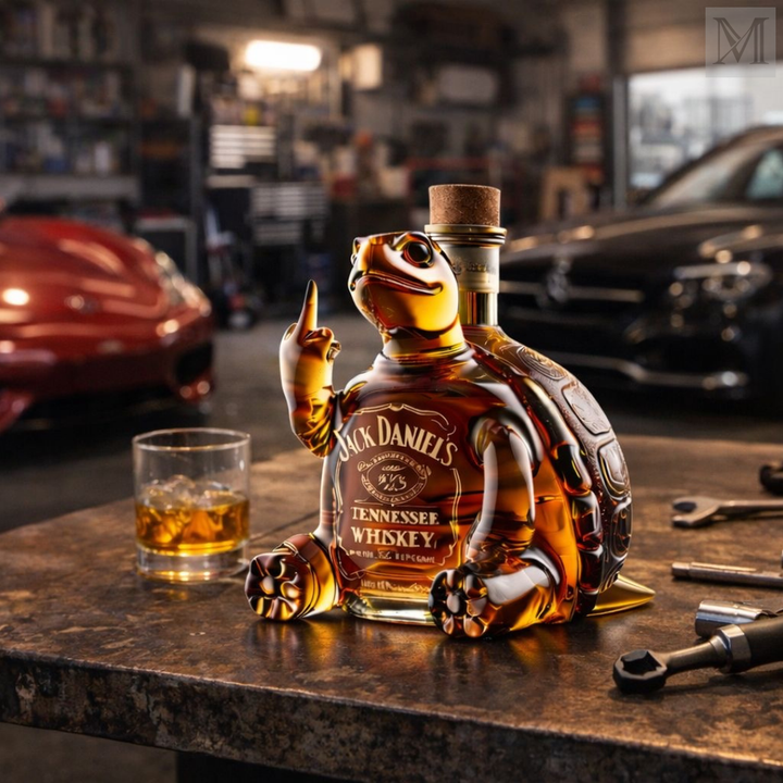 Karafka til whisky - Skildpaddeudgave