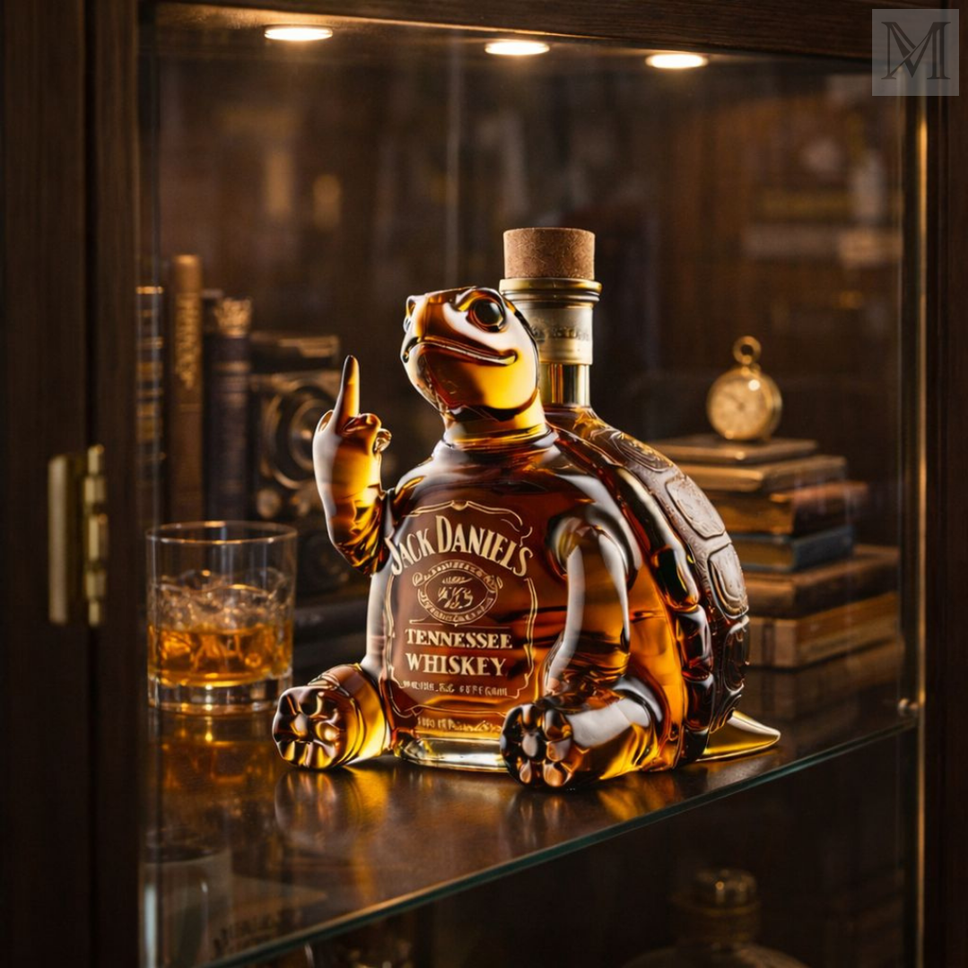 Karafka til whisky - Skildpaddeudgave