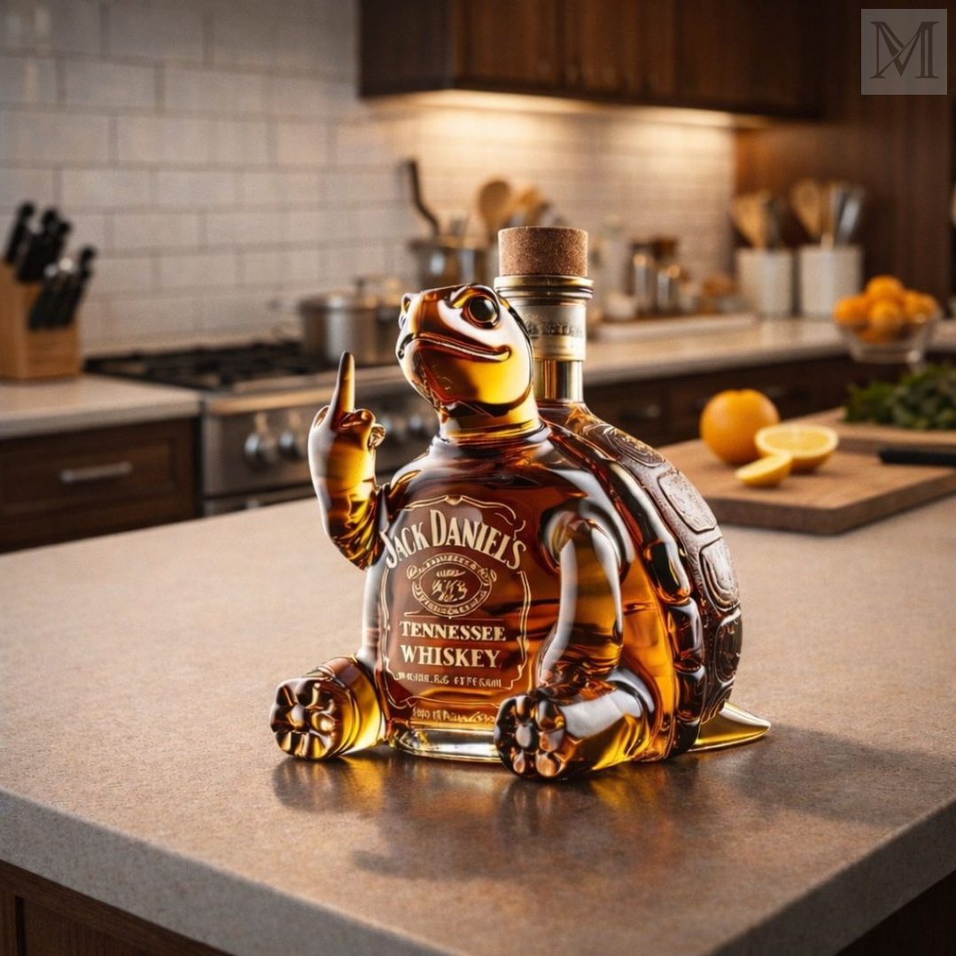 Karafka til whisky - Skildpaddeudgave