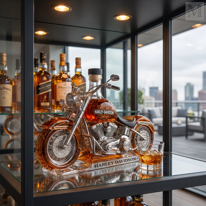 Karafka til whisky - Harley-Davidson Udgave